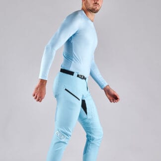 Pantalon BMX/MTB Racer Bleu Pastel