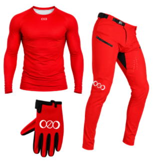BMX/MTB Outfit COMPACT RACER Red