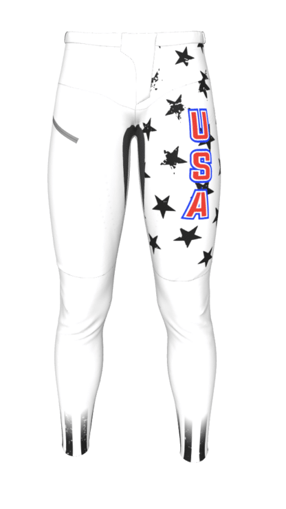 Pantalon Racer USA Edition 2024 - Blanc