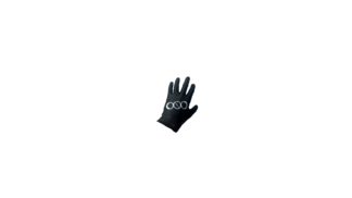GLOVES BMX/MTB/MX - SKIN BLACK