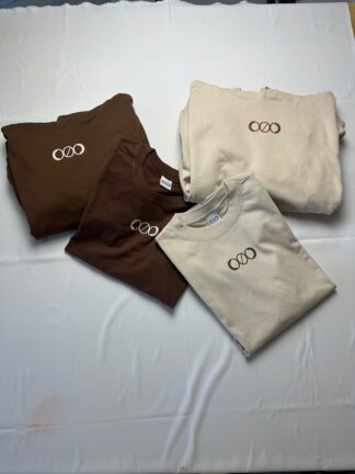 T-shirt chocolat – coton premium