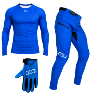 Tenue BMX/MTB RACER Bleu