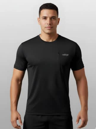 T shirt performance Homme - Noir